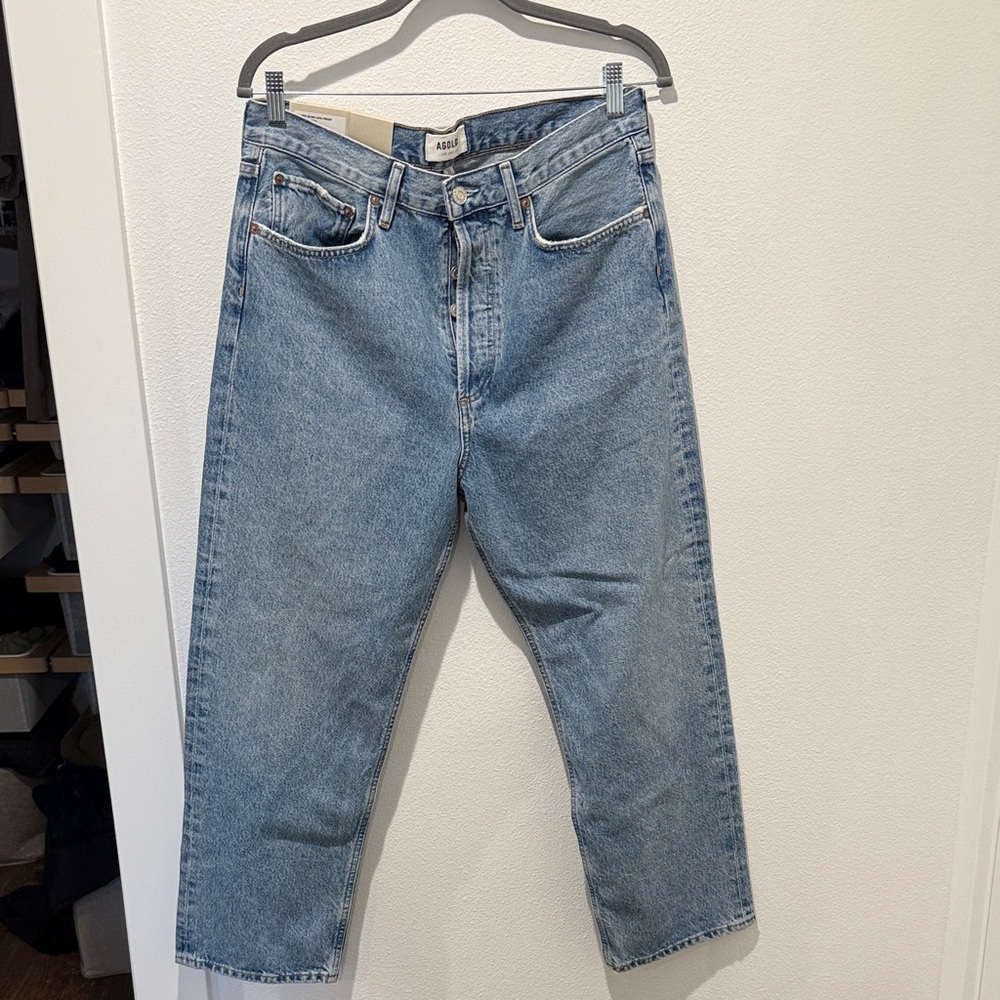 Agolde 90s Mid Rise Crop Jean